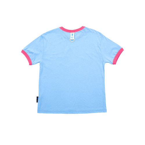 [여유수량 ~6/12 1시까지 15% 할인율 적용] BEJ Cherry t-shirt (BLUE)