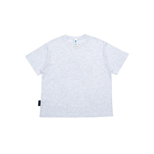 [여유수량 ~6/12 1시까지 15% 할인율 적용] BEJ Summer sticker t-shirt (MELANGE)
