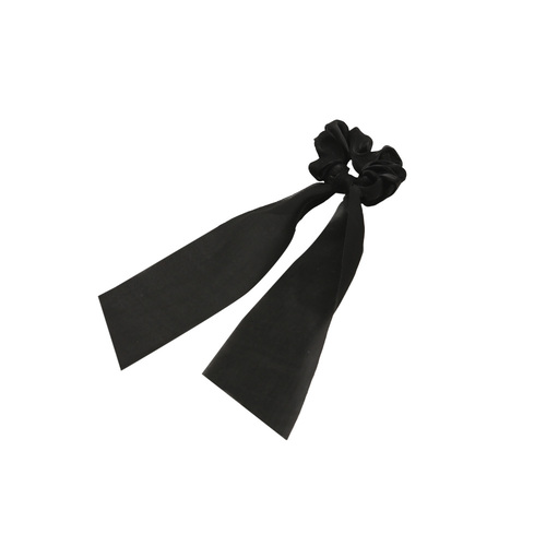 [바로배송] Long ribbon headband (BLACK)