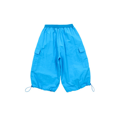 Cargo capri pants (BLUE)
