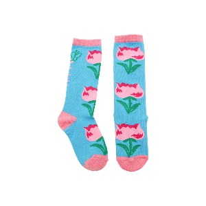 [프리오더 15% 할인율 적용 7,500→6,375] Fleurs knee socks