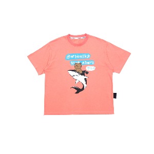 [여유수량 ~6/12 1시까지 15% 할인율 적용] BEJ Coral shark t-shirt