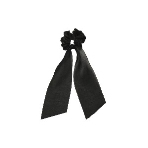 [바로배송] Long ribbon headband (BLACK)