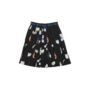 [바로배송] Recipe pleated skirt