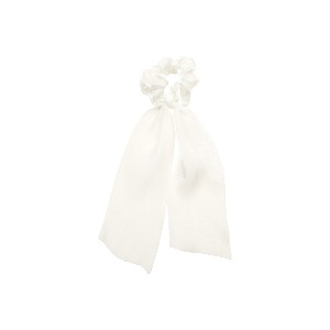 [바로배송] Long ribbon headband (WHITE)