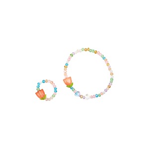 [바로배송] Tulip ring + bracelet SET