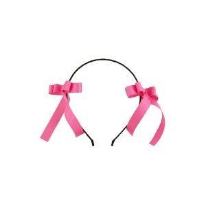 [2차 프리오더 15% 할인율 적용] Two side ribbon hairband (PINK)