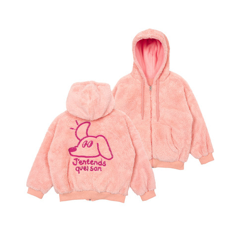 [바로배송] Puppy fleece hoodie