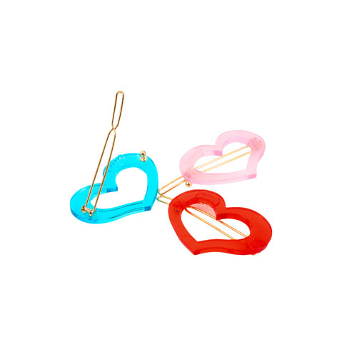 Heart hairpin (RED)
