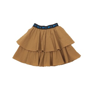 [바로배송] Cancan ruffle skirt x shorts (CAMEL)