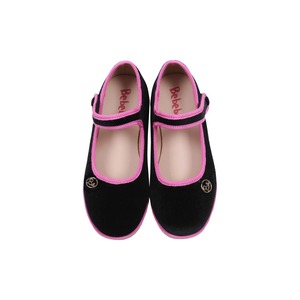 [바로배송] Black velvet shoes
