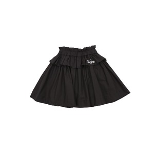 Flare skirt x shorts(BLACK)